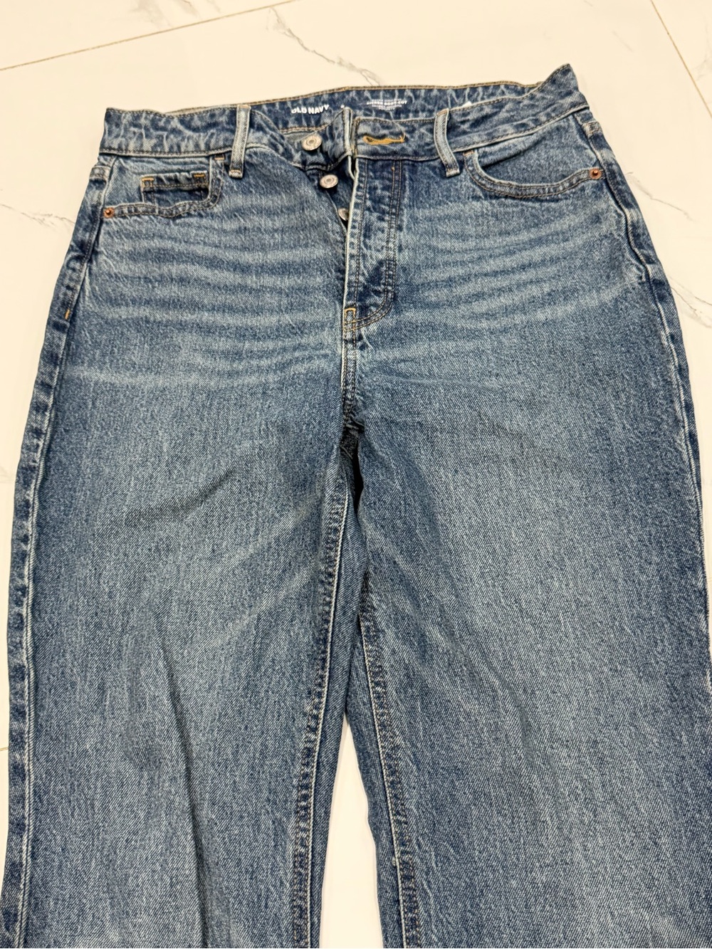 Old Navy High-Rise Light Blue Wash Jeans